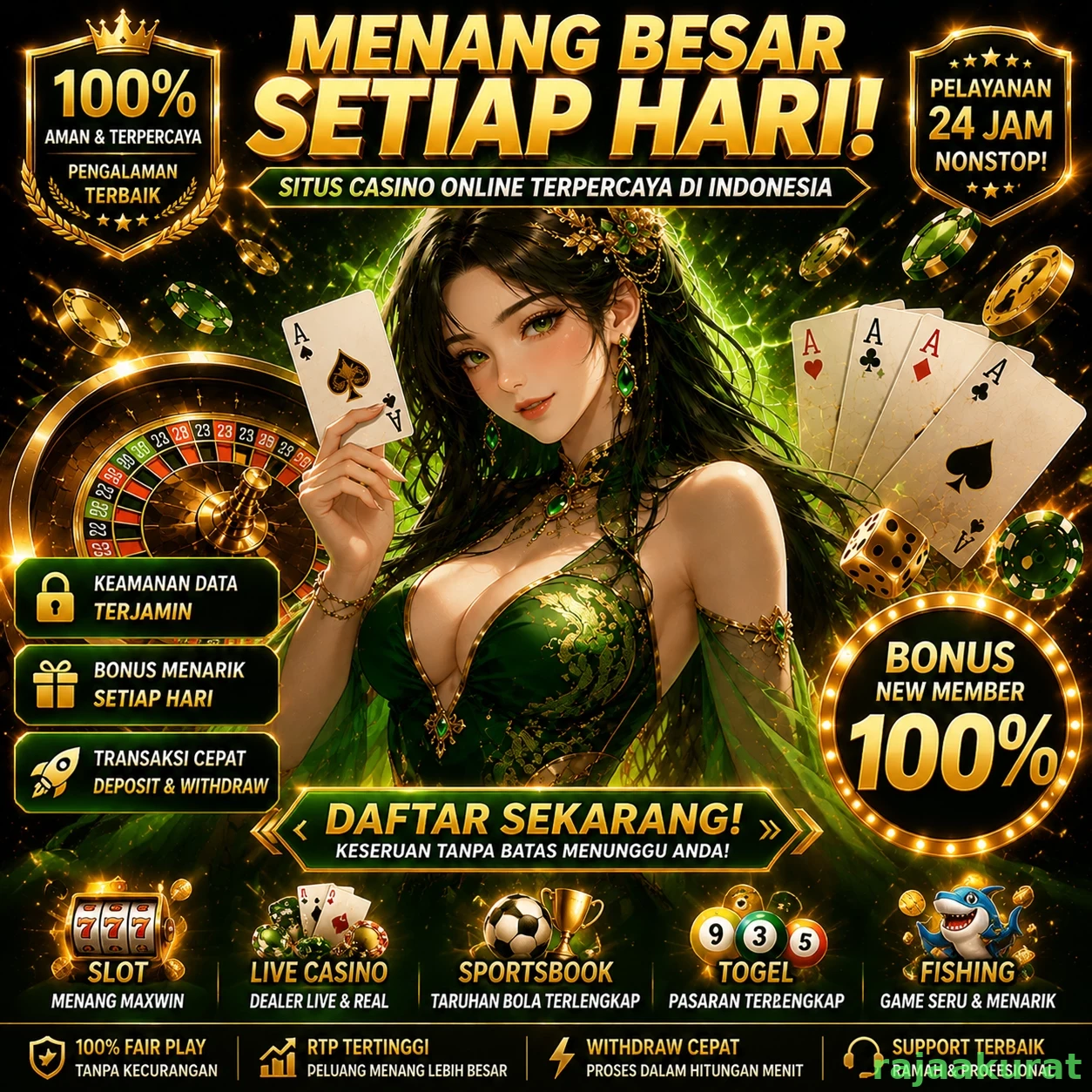 Berbagai Jenis Permainan yang Tersedia di rajaakurat